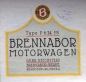 Preview: Brennabor 8/24 PS Type P Modelprogram 1924 (S0606)